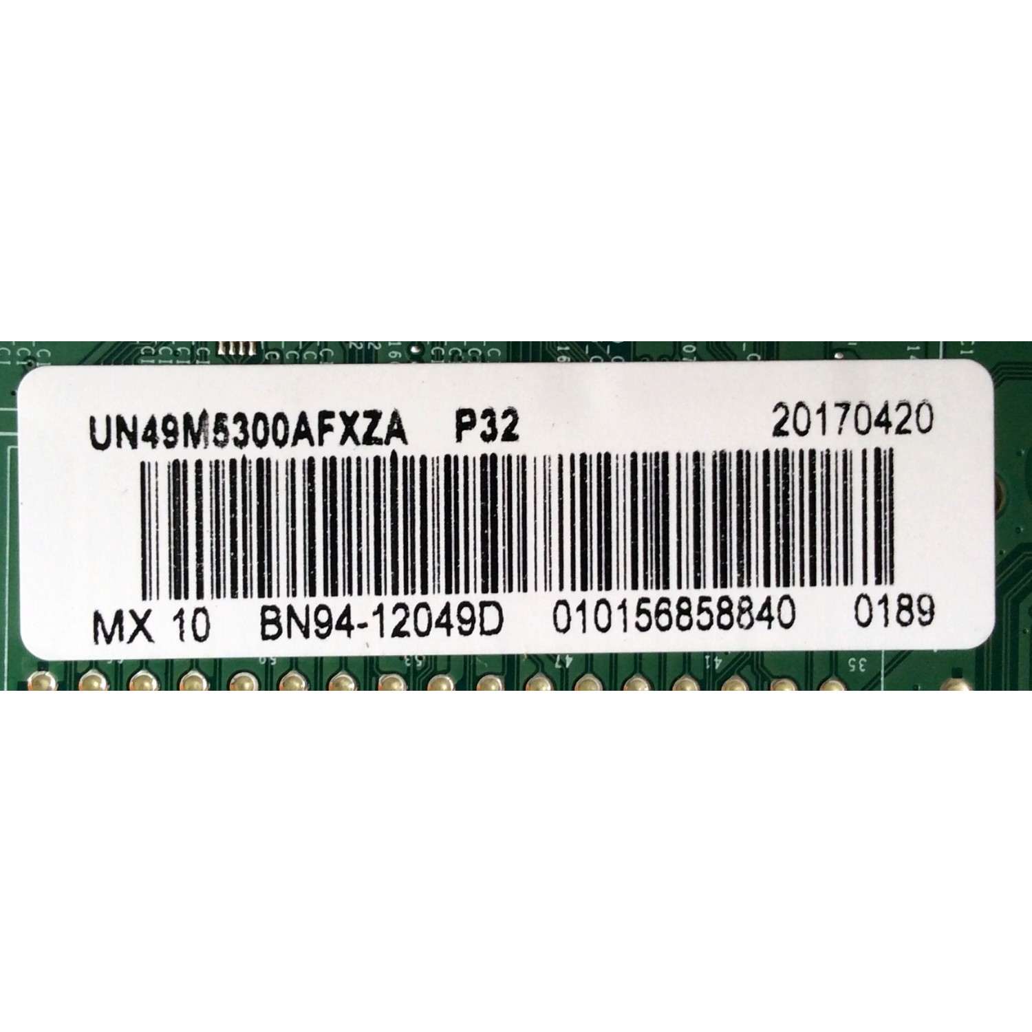 MAIN PARA TV SAMSUNG / NUMERO DE PARTE BN94-12049D / BN97-12969D / BN41-02574A / PANEL CY-JM049BGLV1H / MODELO UN49M5300AFXZA FA01 - Imagen 5